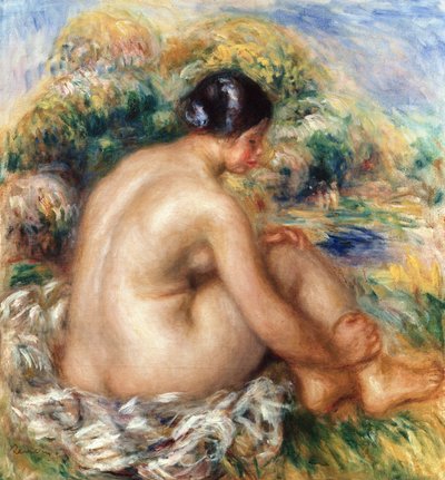 Bader, 1915 door Pierre Auguste Renoir